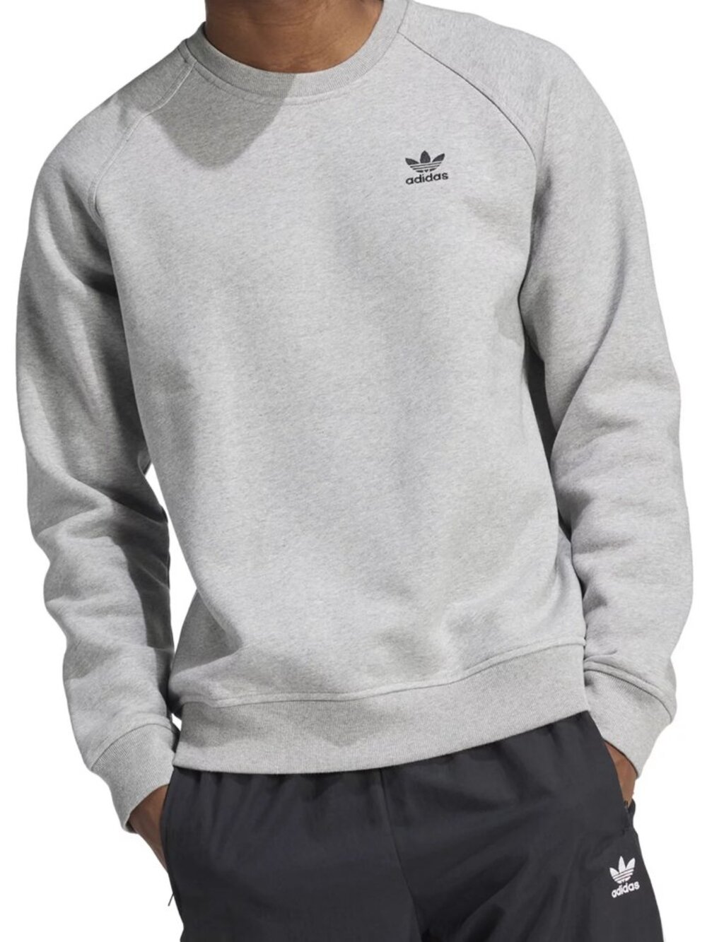 adidas Originals Men's Adicolor Essentials Trefoil Crewneck Sweatshirt